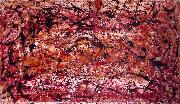 Hans Jorgen Hammer Abstract Red Spain oil painting artist